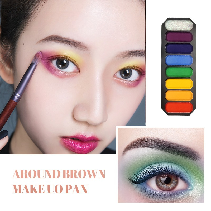 Beauty Makeup Eyeshadow Palette - 8 Color Christmas Eyeshadow Palette Keyboard