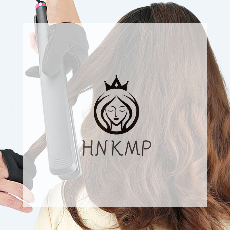 Hair Curling Wand - 3 Finger Heat Resistant Gloves Reusable