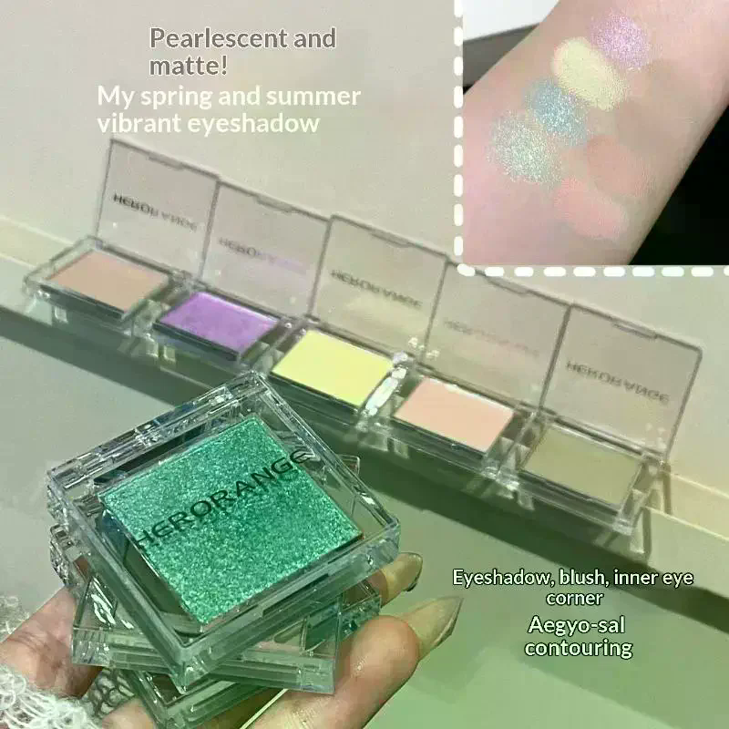 Beauty Makeup Eyeshadow Palette - Mini Monochrome Eyeshadow Palette Matte Pearlescent