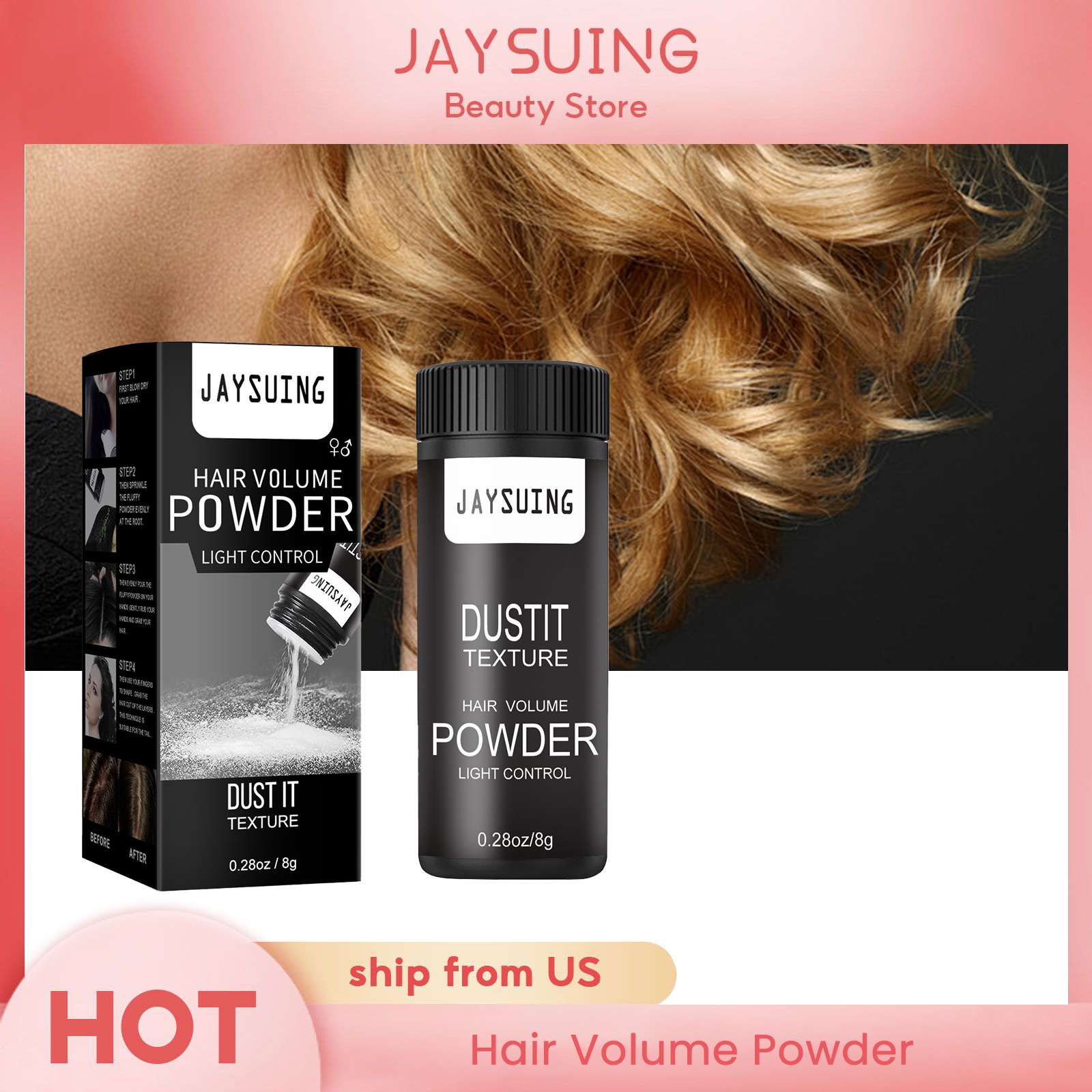 Setting Spray - Natural Matte Hair Flurry Setting Powder