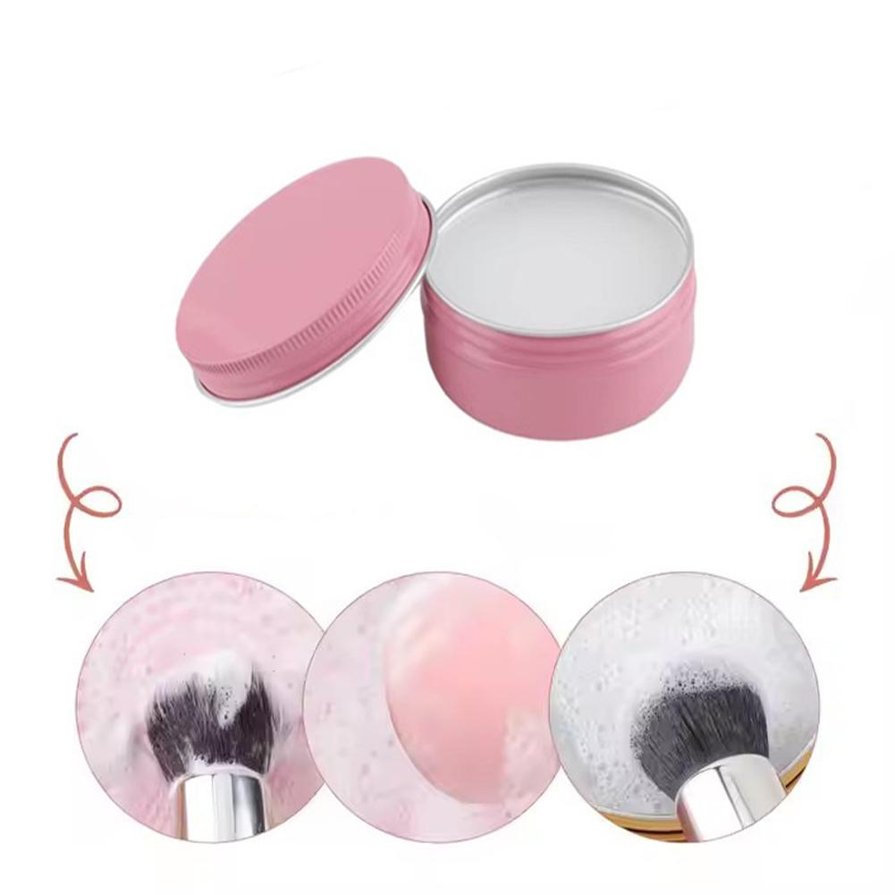 Cosmetic Sponge - Makeup Brush Cleaning Soap 50g For