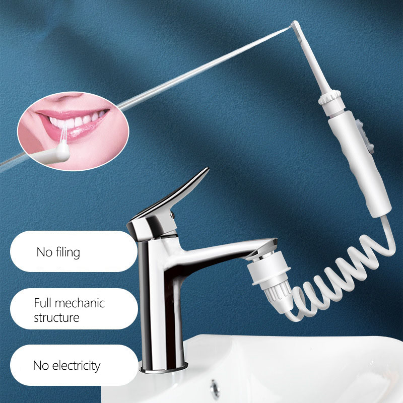 Micellar Water Cleanser - Dental Water Flosser Faucet Oral Irrigator