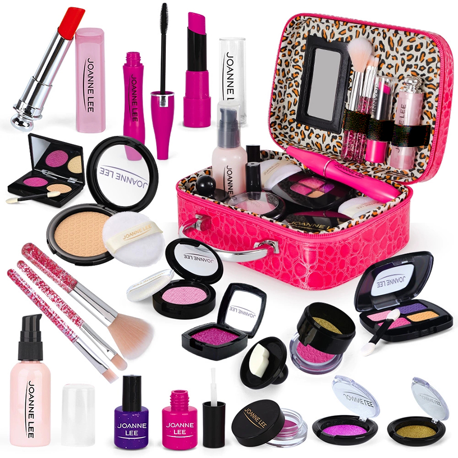Beauty Makeup Kit For Kids - Pretend Makeup Kit for Girls, Pretend