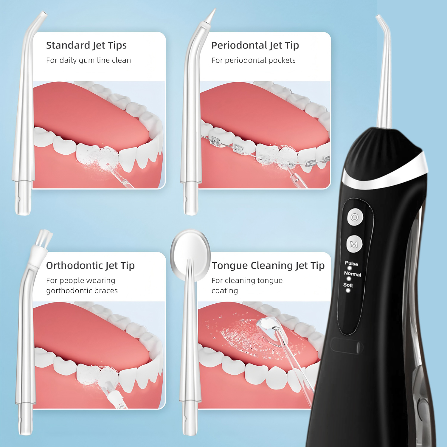 Portable Cordless Dental Water - Micellar Water Cleanser avis et prix