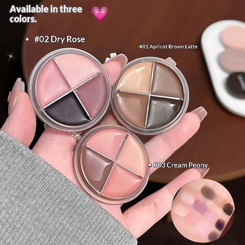 Cappuvini 4 Color Matte Velvet - Beauty Makeup Eyeshadow Palette avis et prix