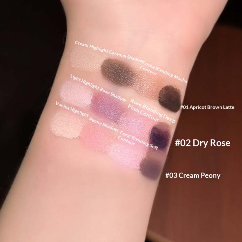 Cappuvini 4 Color Matte Velvet - Beauty Makeup Eyeshadow Palette avis et prix