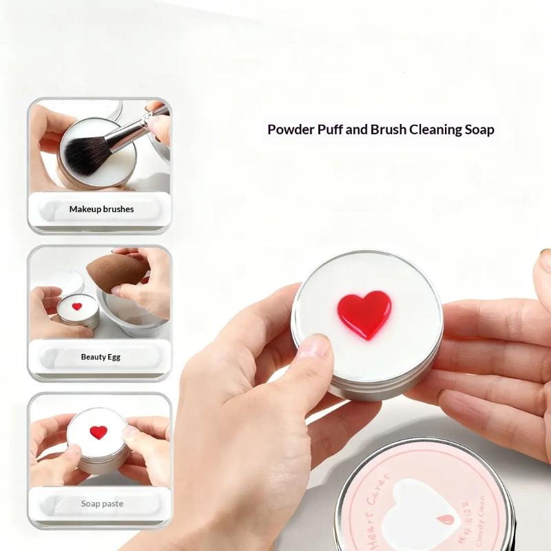 SU Cute Heart Shaped Makeup Br - Cosmetic Sponge avis et prix
