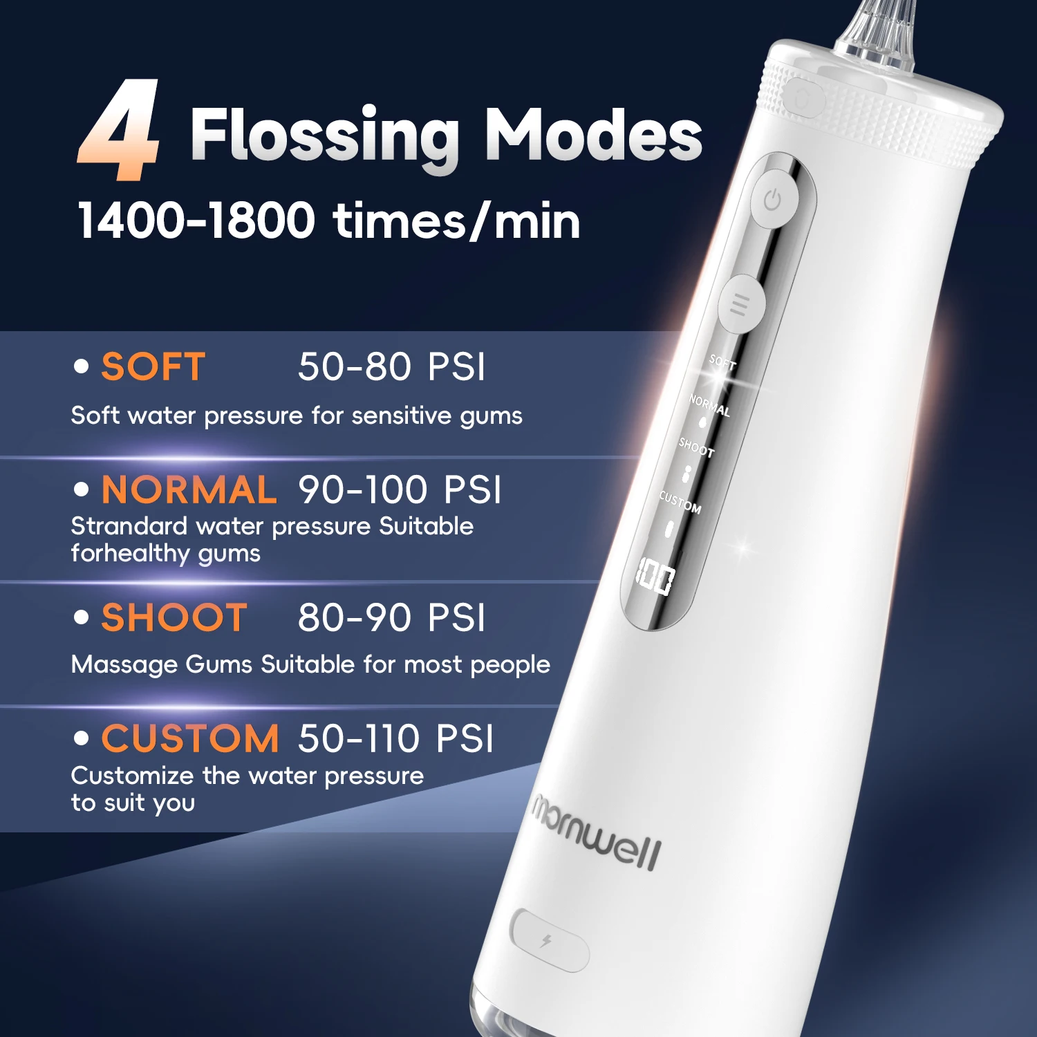 Mornwell Water Dental Flosser  - Micellar Water Cleanser avis et prix