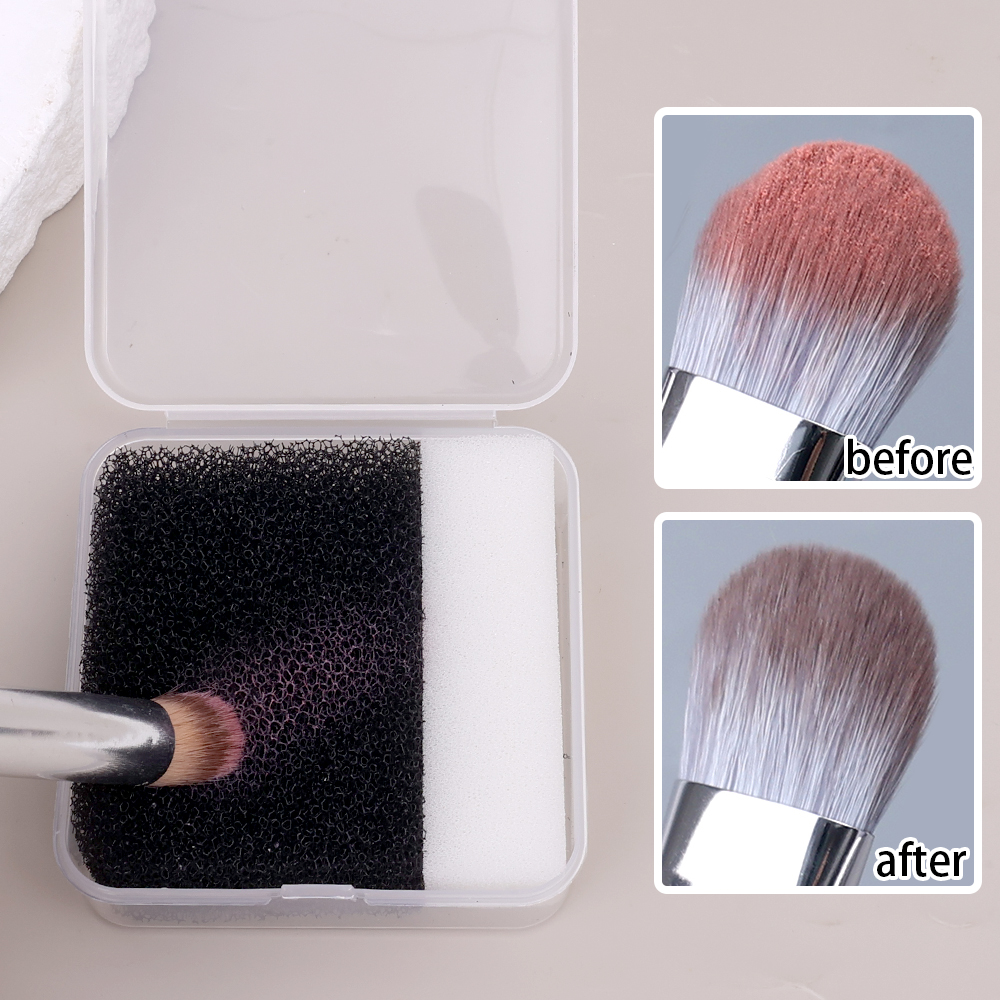 New Makeup Brush Cleaning Box  - Cosmetic Sponge avis et prix