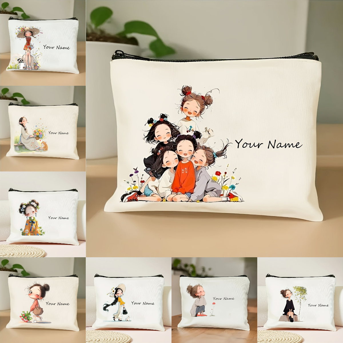 Korean-Style Anime Girl Makeup - Beauty Makeup Case avis et prix