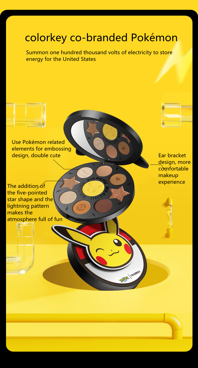 Cartoon Eyeshadow Palette 9 Co - Beauty Makeup Eyeshadow Palette avis et prix