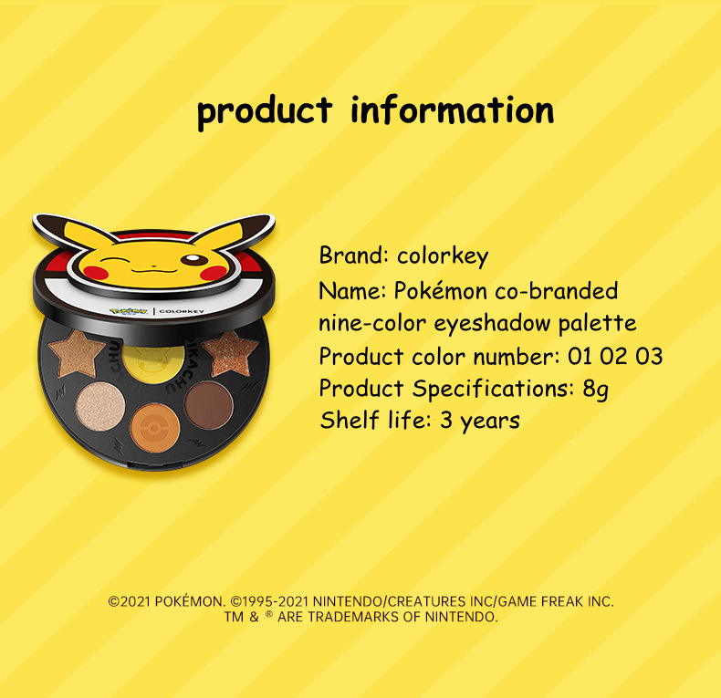 Cartoon Eyeshadow Palette 9 Co - Beauty Makeup Eyeshadow Palette avis et prix