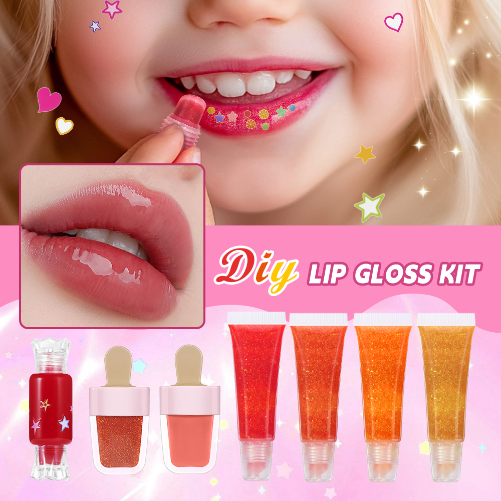 Lip Gloss Base Set Lip Gloss M - Beauty Makeup Kit For Kids avis et prix