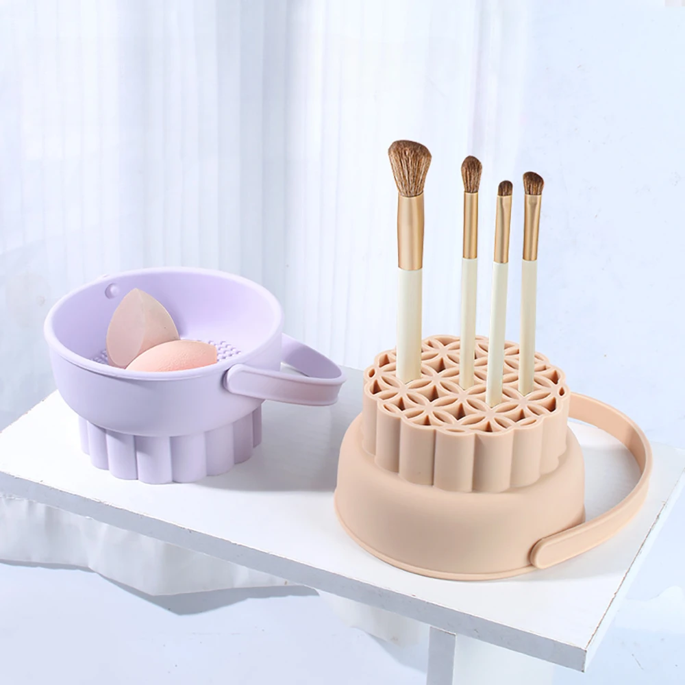 1PC Silicone Washing Bowl Make - Cosmetic Sponge avis et prix