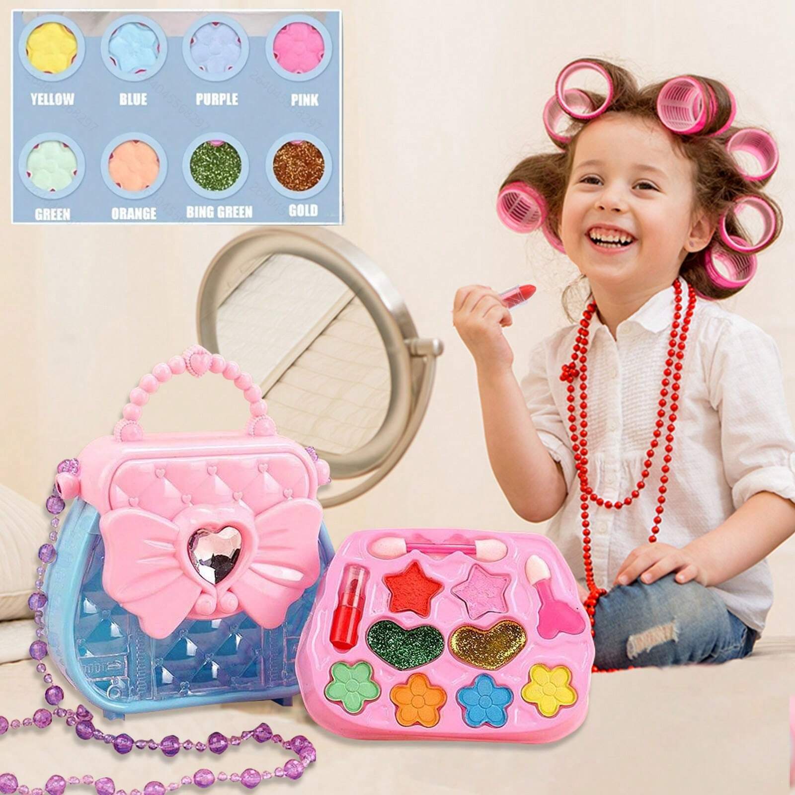 Kids' Dress-Up Toy Set: Makeup - Beauty Makeup Kit For Kids avis et prix