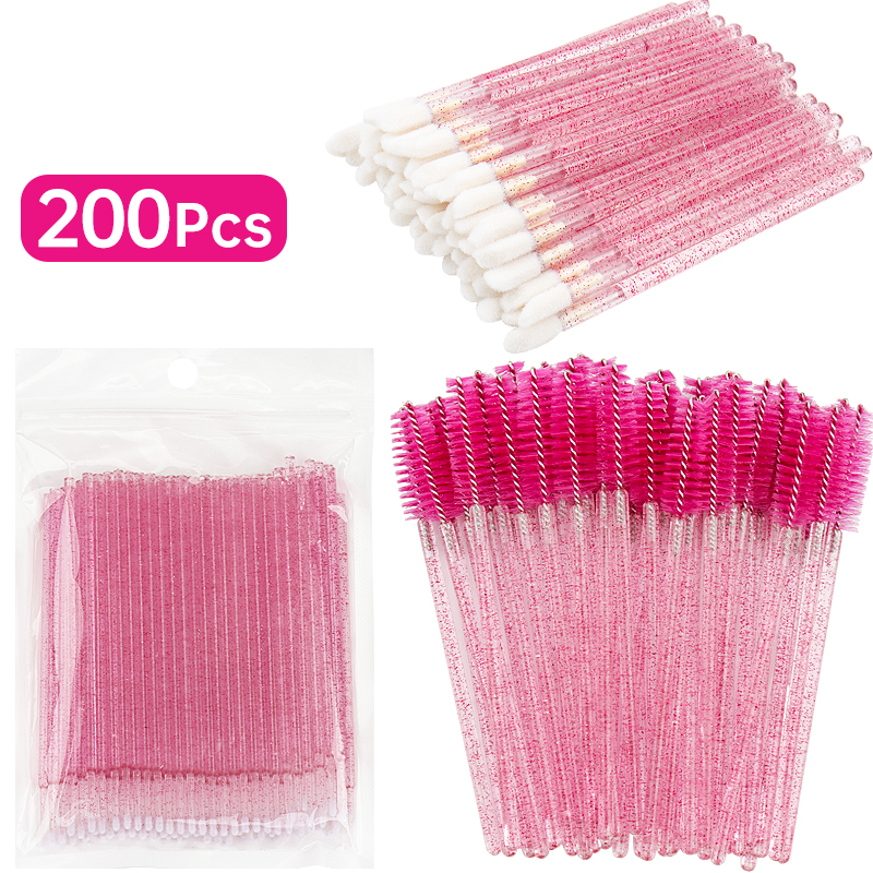 200 Pcs Eyelash Extension Make - Blush Brush Kabuki avis et prix