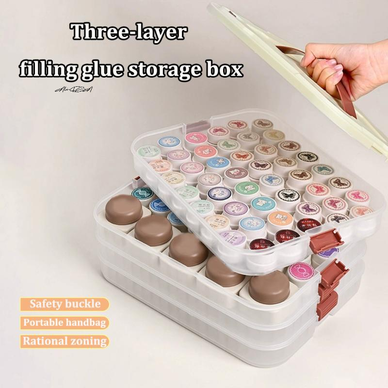 PVC Nail Polish Organizer UV G - Beauty Makeup Case avis et prix