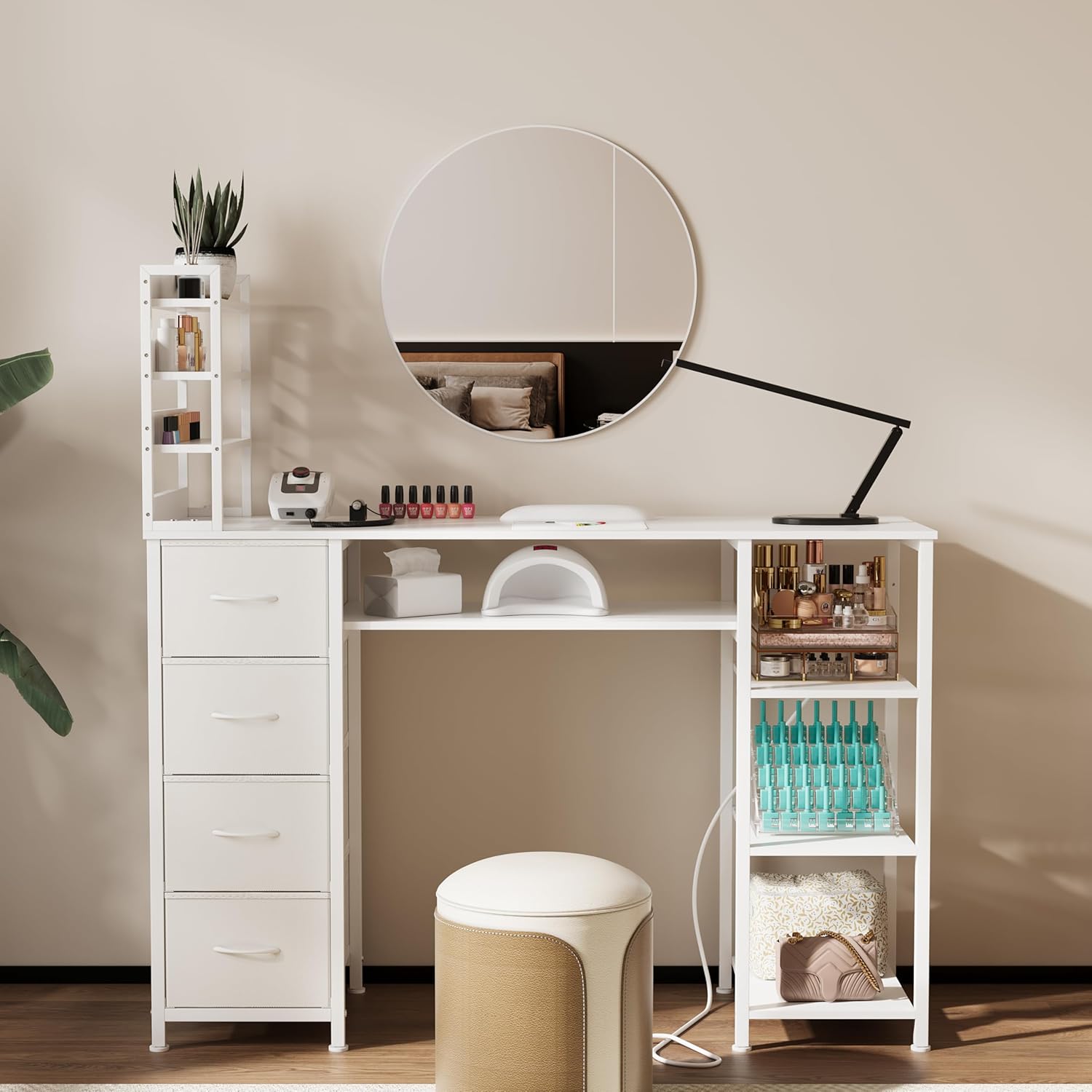 Manicure Table Nail Desk for N - Beauty Makeup Outlet avis et prix