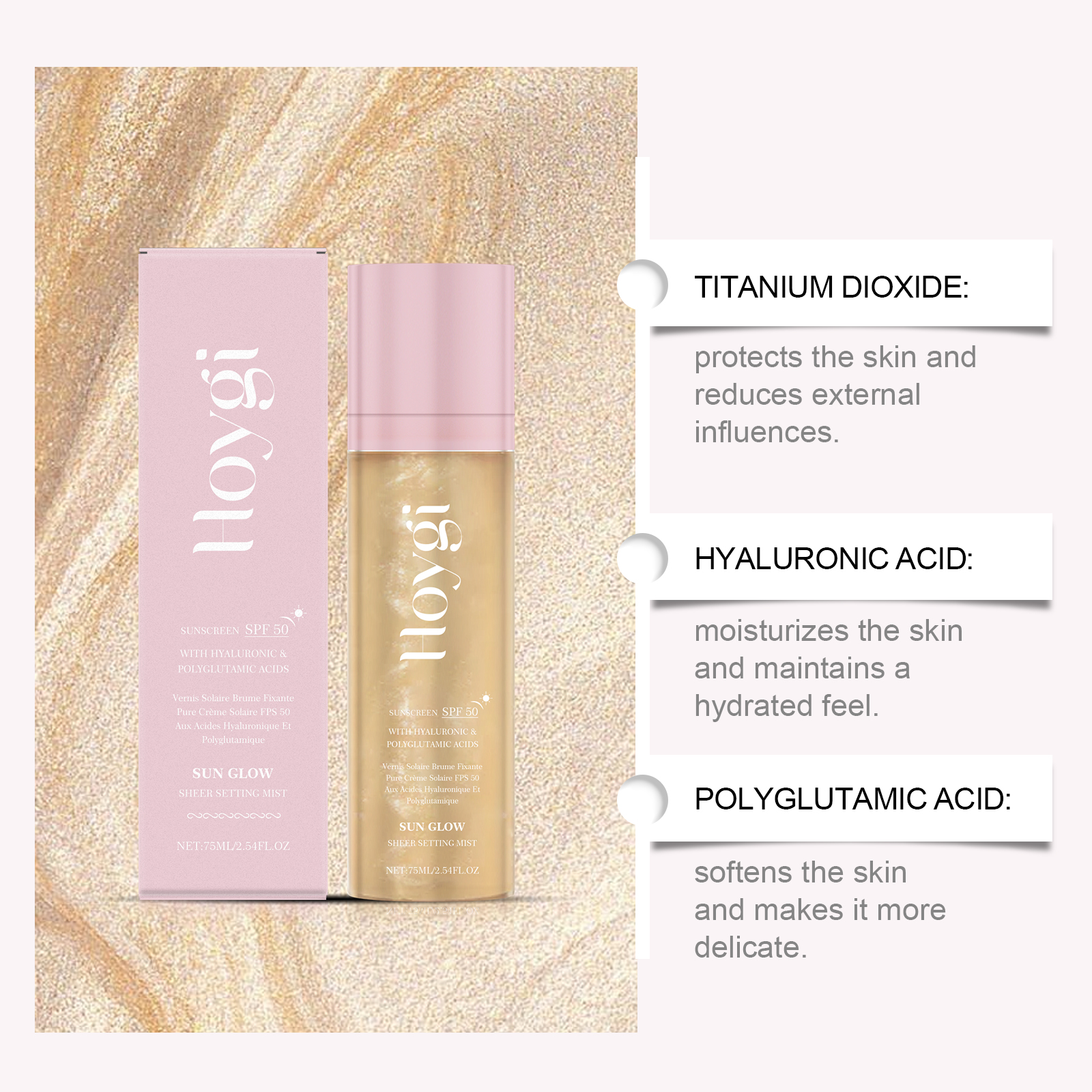 Hoygi Matte Setting Spray Long - Setting Spray avis et prix