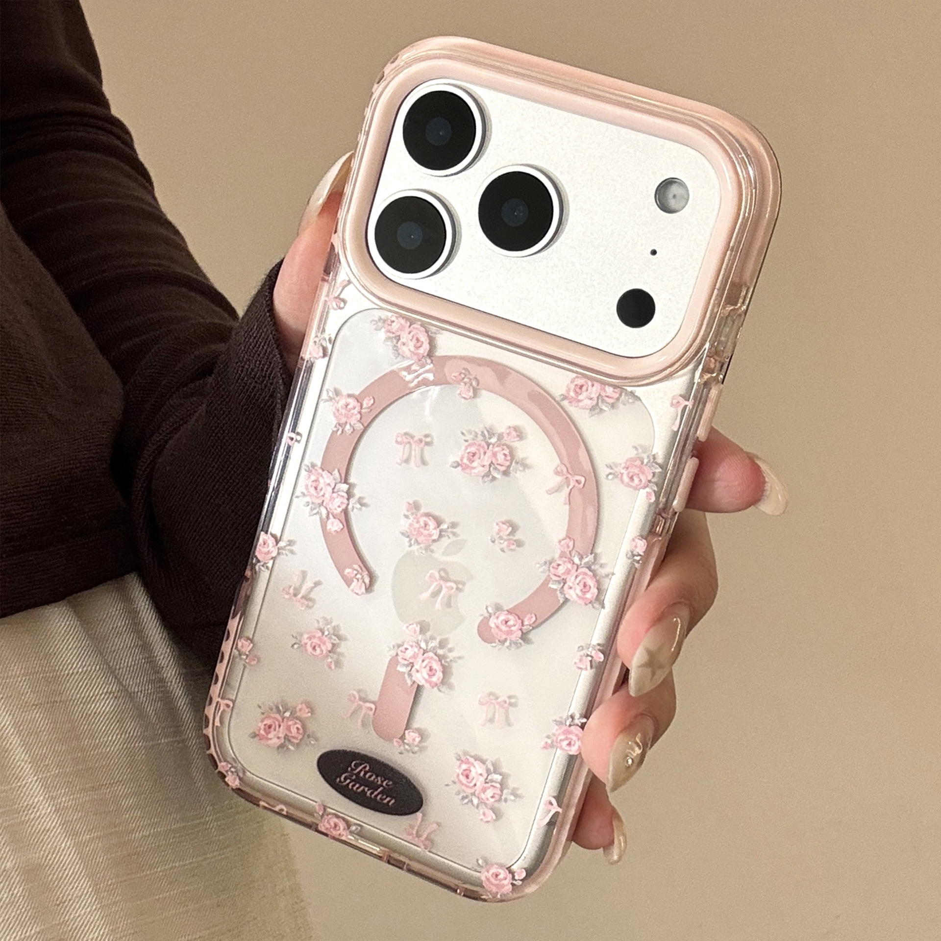 Gentle Beautiful Pink Rose Flo - Beauty Makeup Case avis et prix