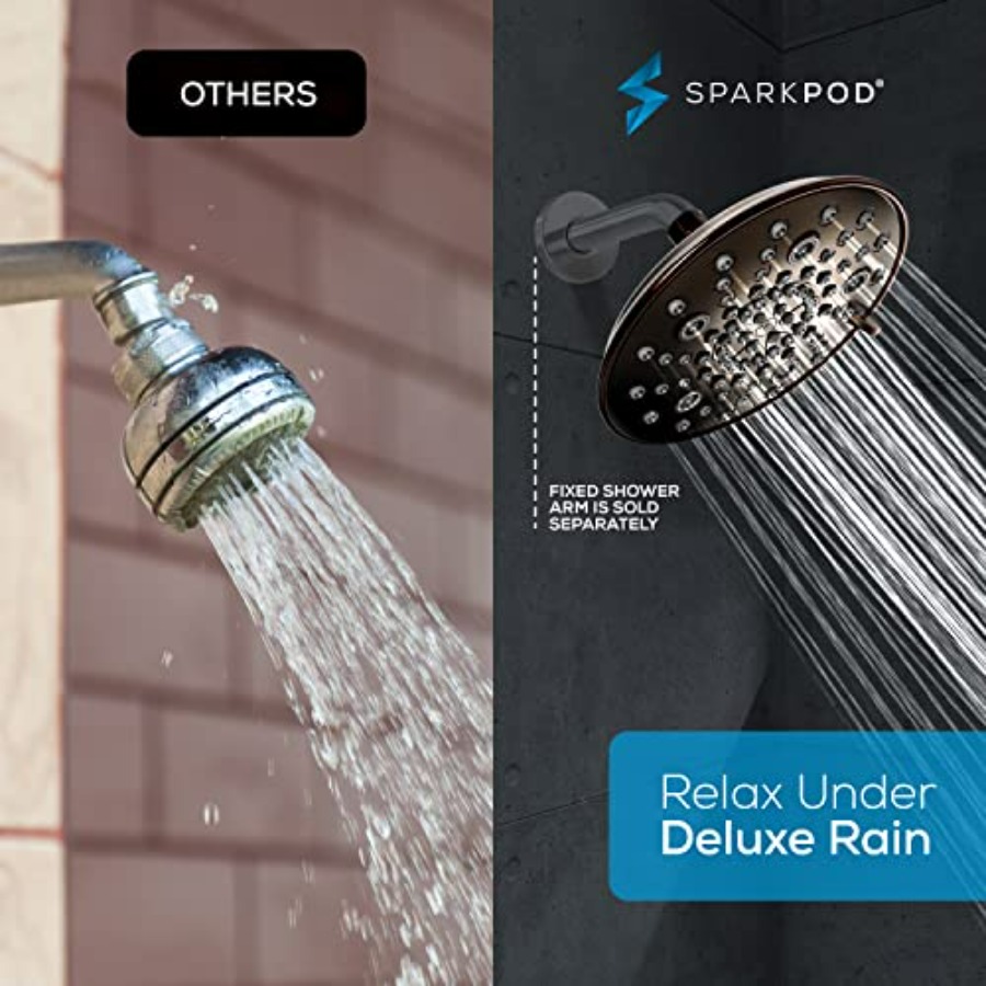 7 Spray Settings Shower Head - - Setting Spray avis et prix