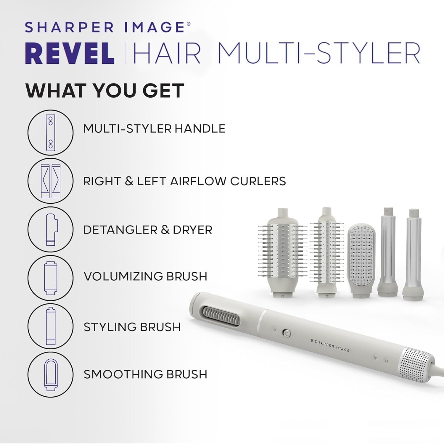 6-in-1 Multi-Styler: Ionic Hai - Hair Curling Wand avis et prix