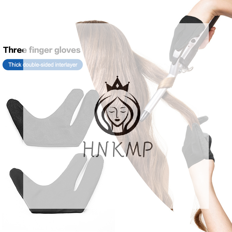 3 Finger Heat Resistant Gloves - Hair Curling Wand avis et prix