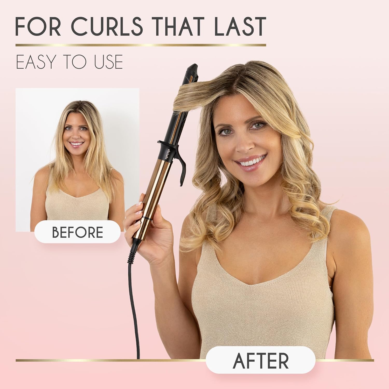 1 Inch Ceramic Curling Iron fo - Hair Curling Wand avis et prix