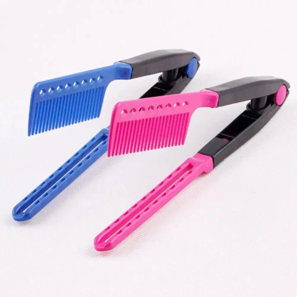 1pcs DIY Folding V Type Hair S - Hair Curling Wand avis et prix