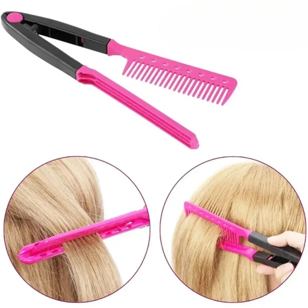 1pcs DIY Folding V Type Hair S - Hair Curling Wand avis et prix