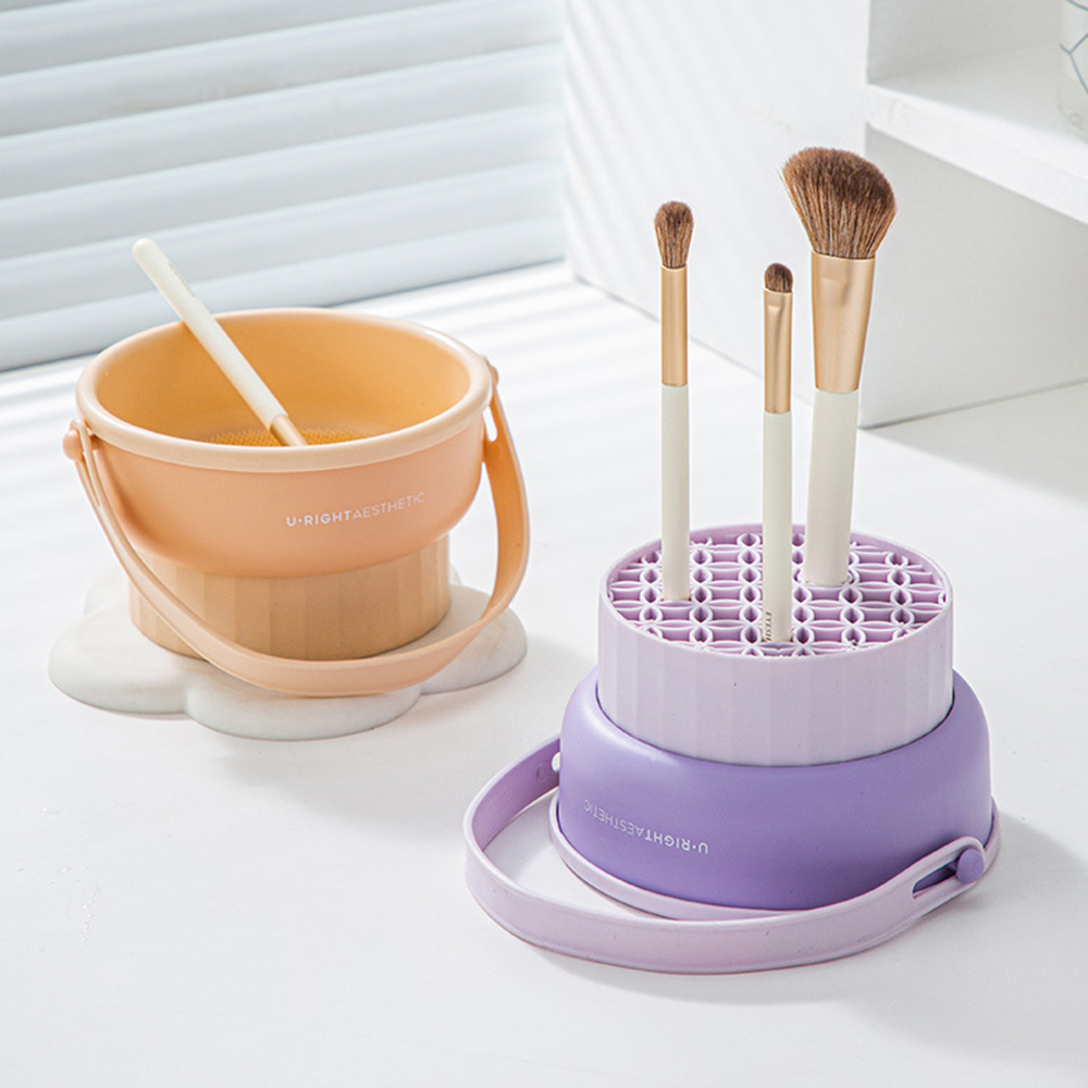 Makeup Brush Cleaning Bucket W - Cosmetic Sponge avis et prix