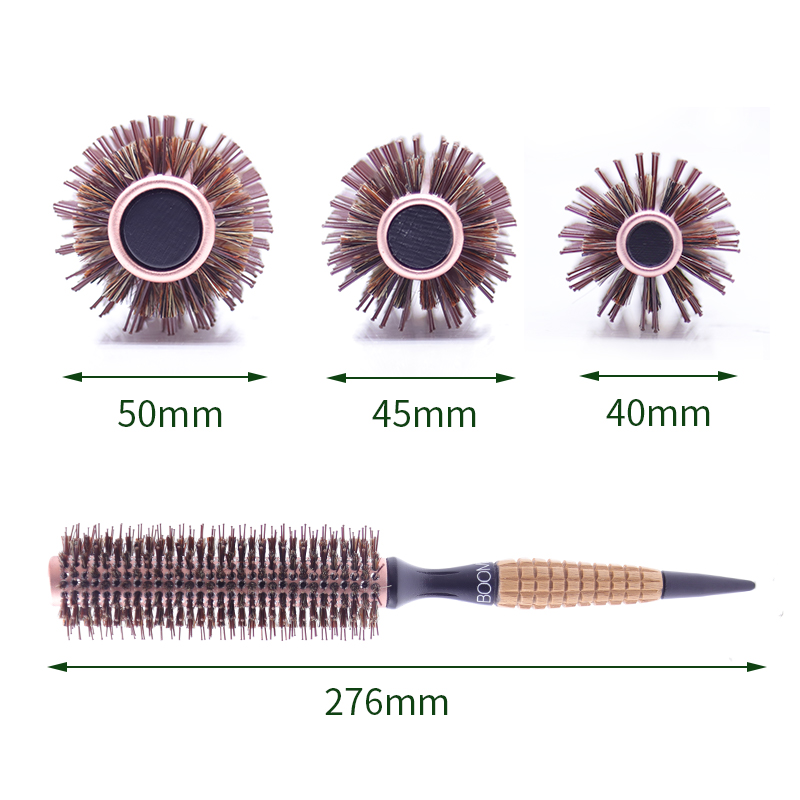 Round Barrel Boar Bristles Hai - Hair Curling Wand avis et prix