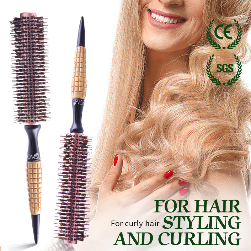 Round Barrel Boar Bristles Hai - Hair Curling Wand avis et prix