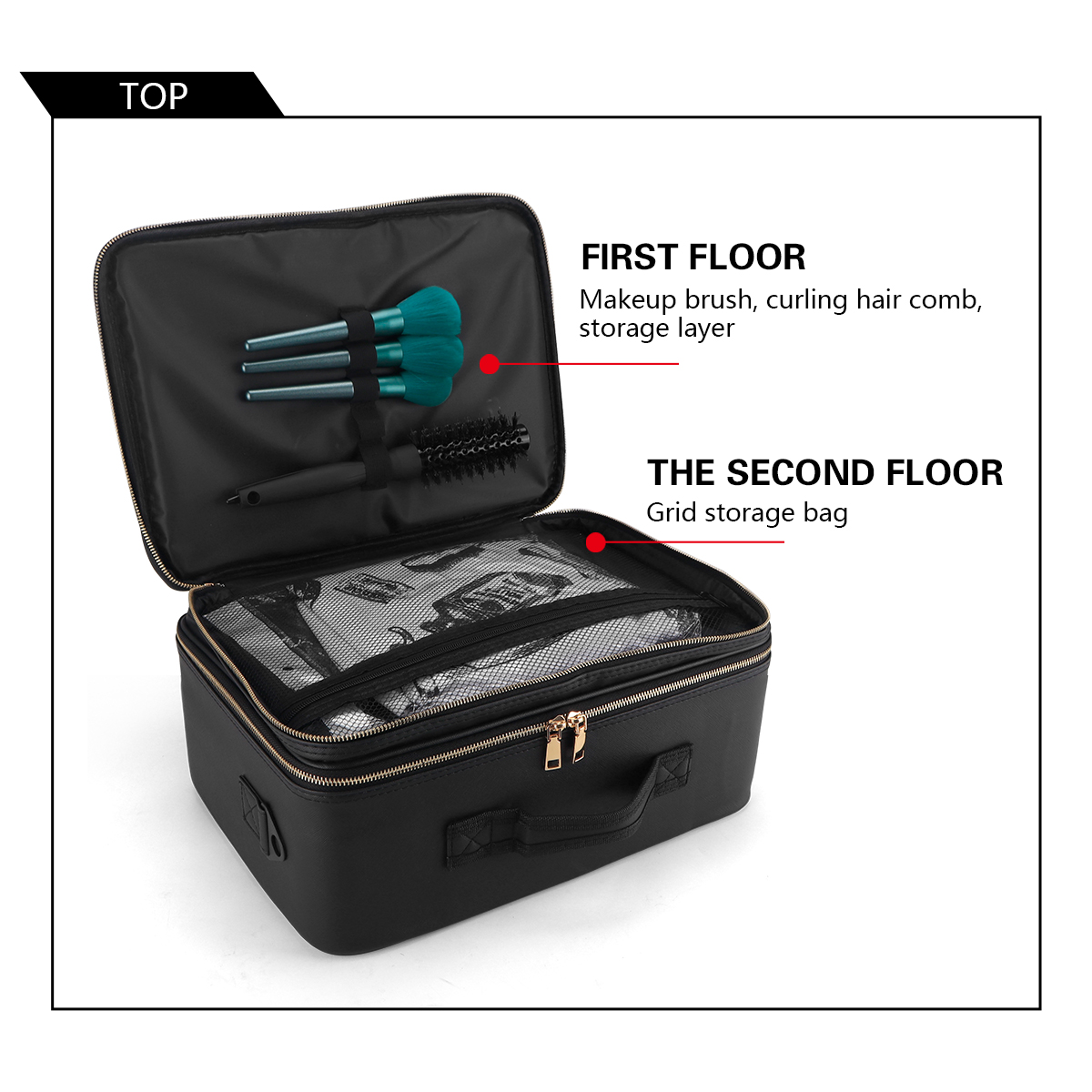 Women Travel Cosmetic Case Org - Beauty Makeup Case avis et prix