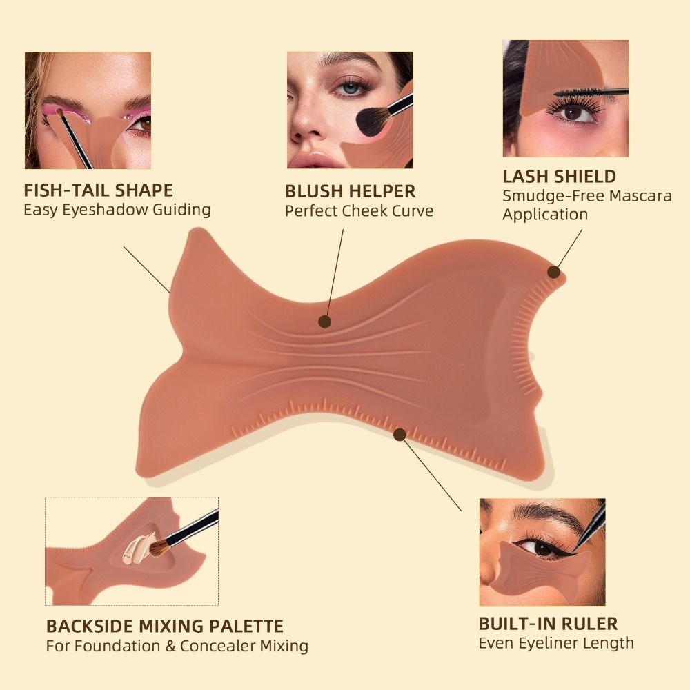 Silicone Material Eye Makeup A - Eyeshadow Palette avis et prix