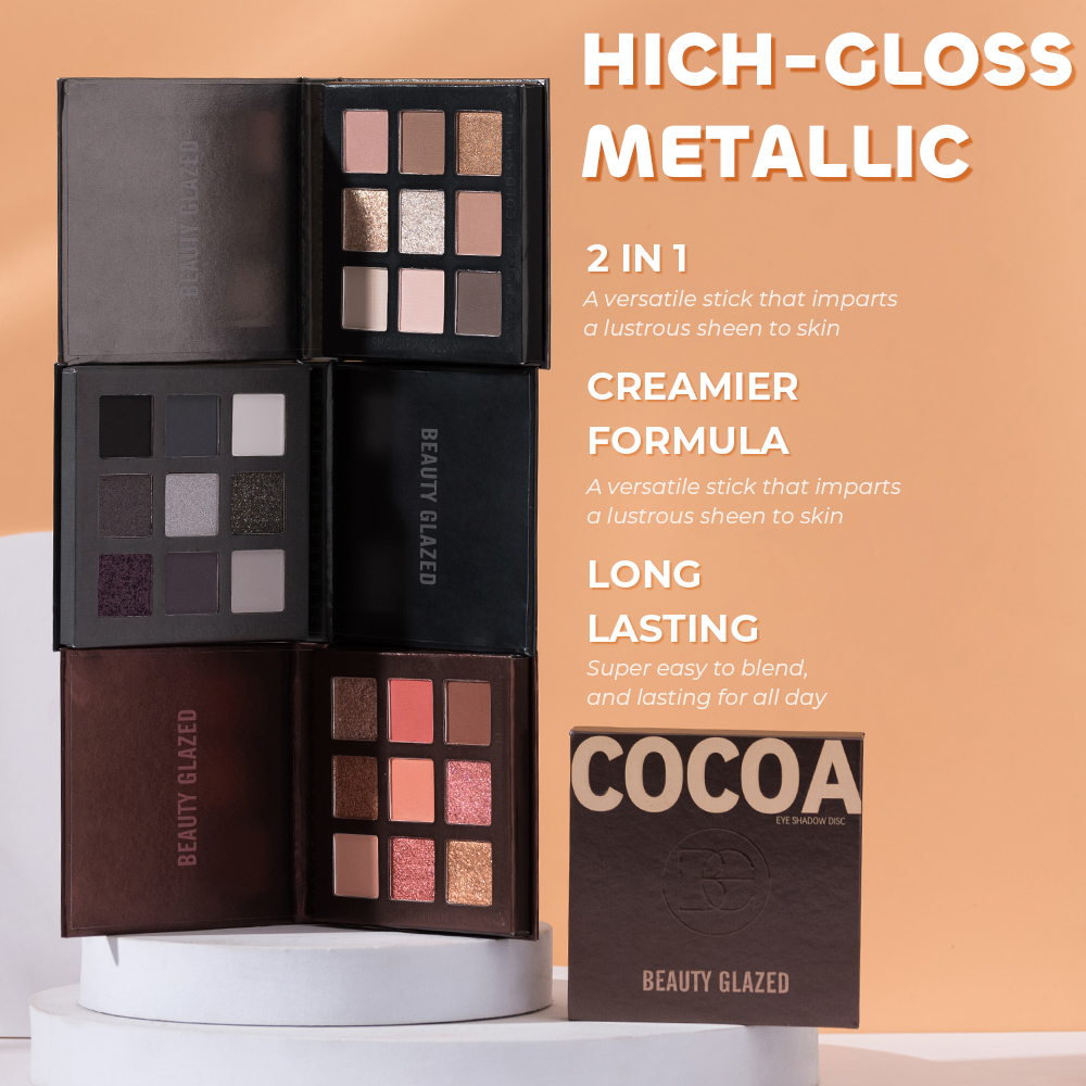 Beauty Glazed 9 Colors Eye Sha - Beauty Makeup Eyeshadow Palette avis et prix