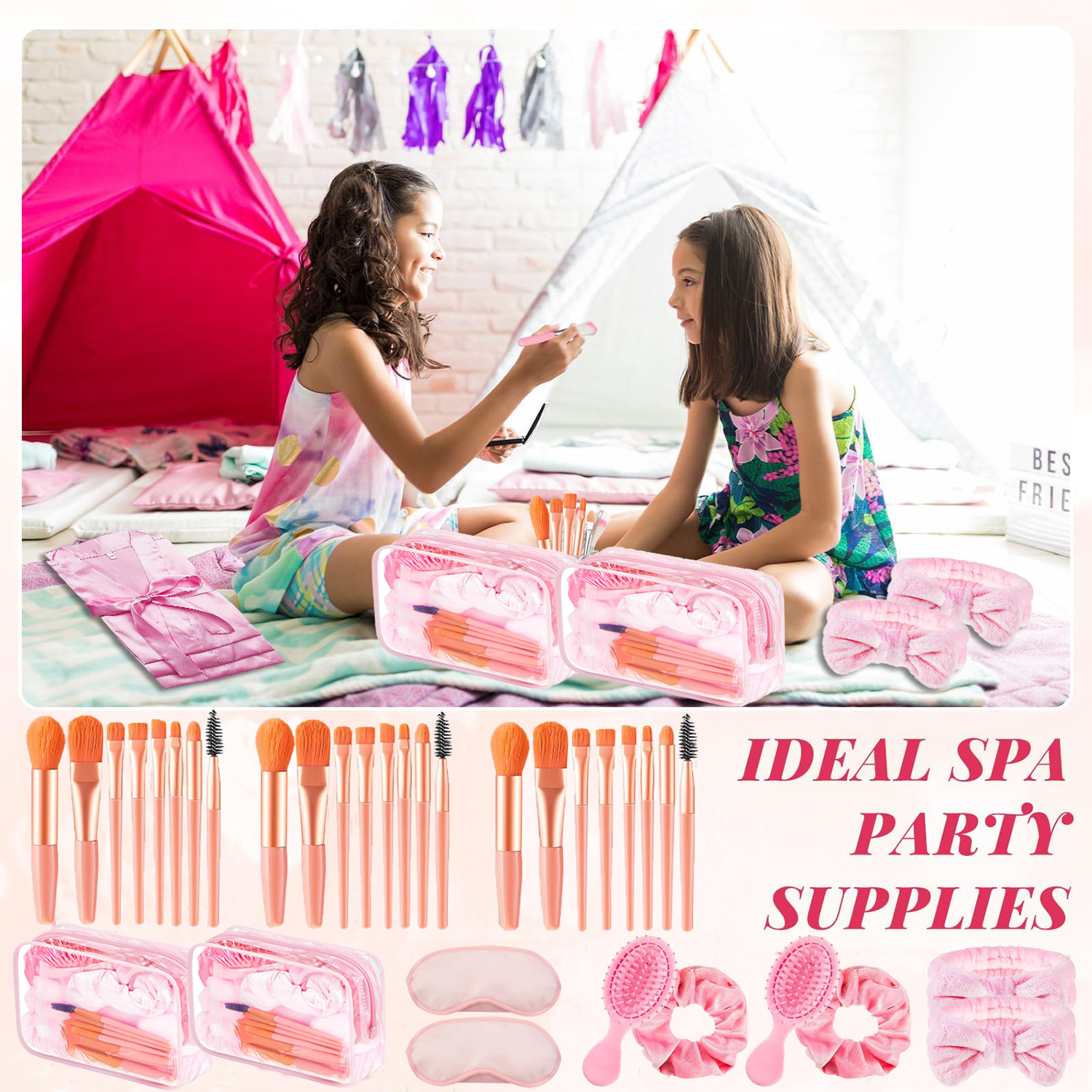 6-18 Set Spa Party Robes for G - Beauty Makeup Kit For Kids avis et prix
