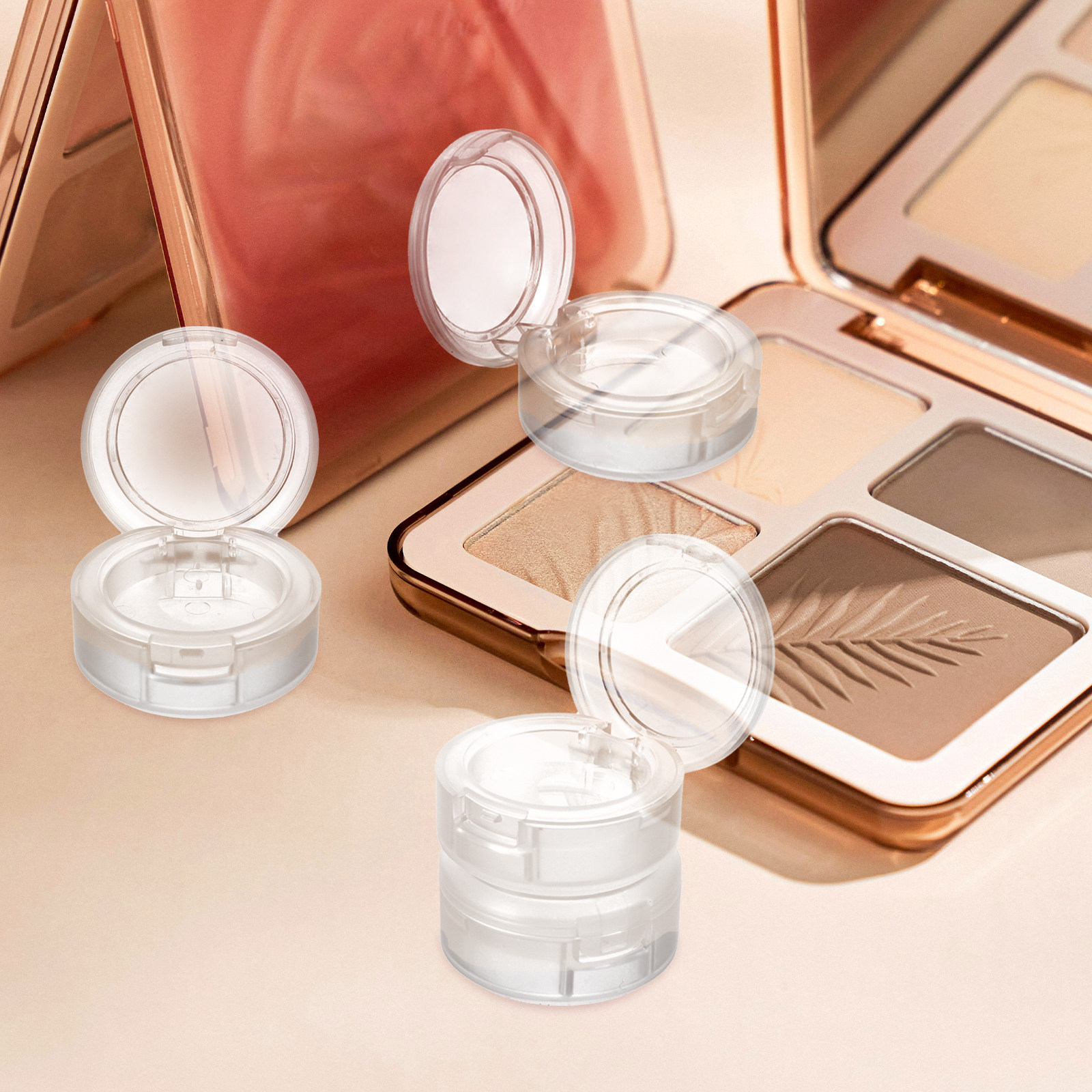 4Pcs Eyeshadow Pans Plastic Pa - Eyeshadow Palette avis et prix