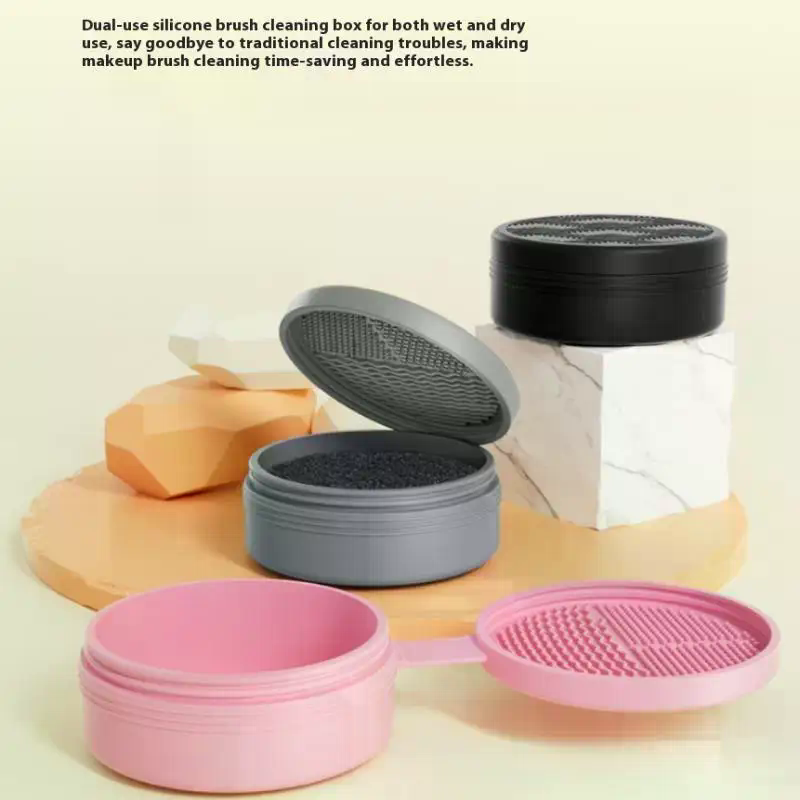 Makeup Brush Cleaning Box Spon - Cosmetic Sponge avis et prix