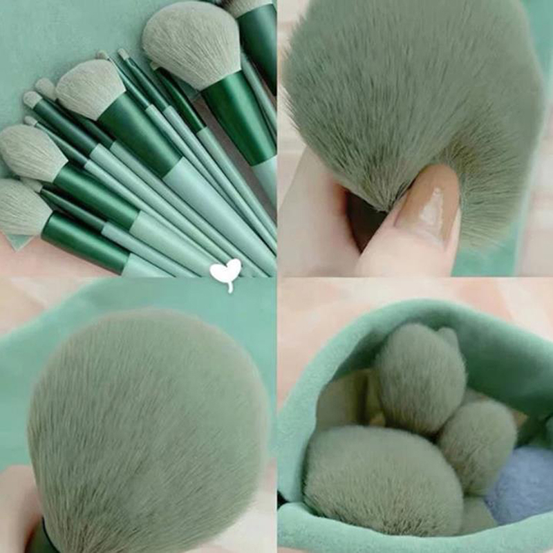 13Pcs Professional Beauty Powd - Blush Brush Kabuki avis et prix