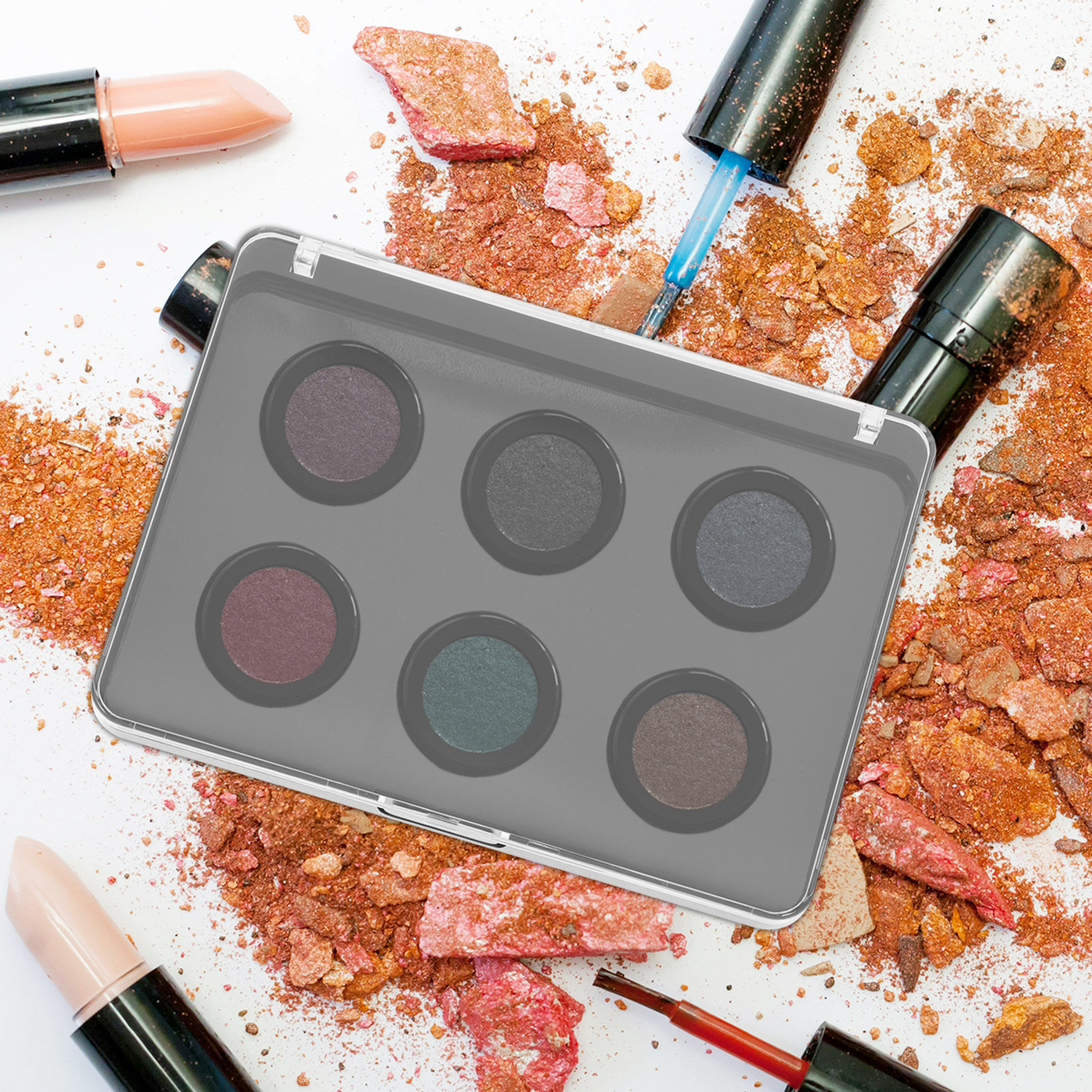 3Pcs Magnetic Empty Makeup Pal - Eyeshadow Palette avis et prix