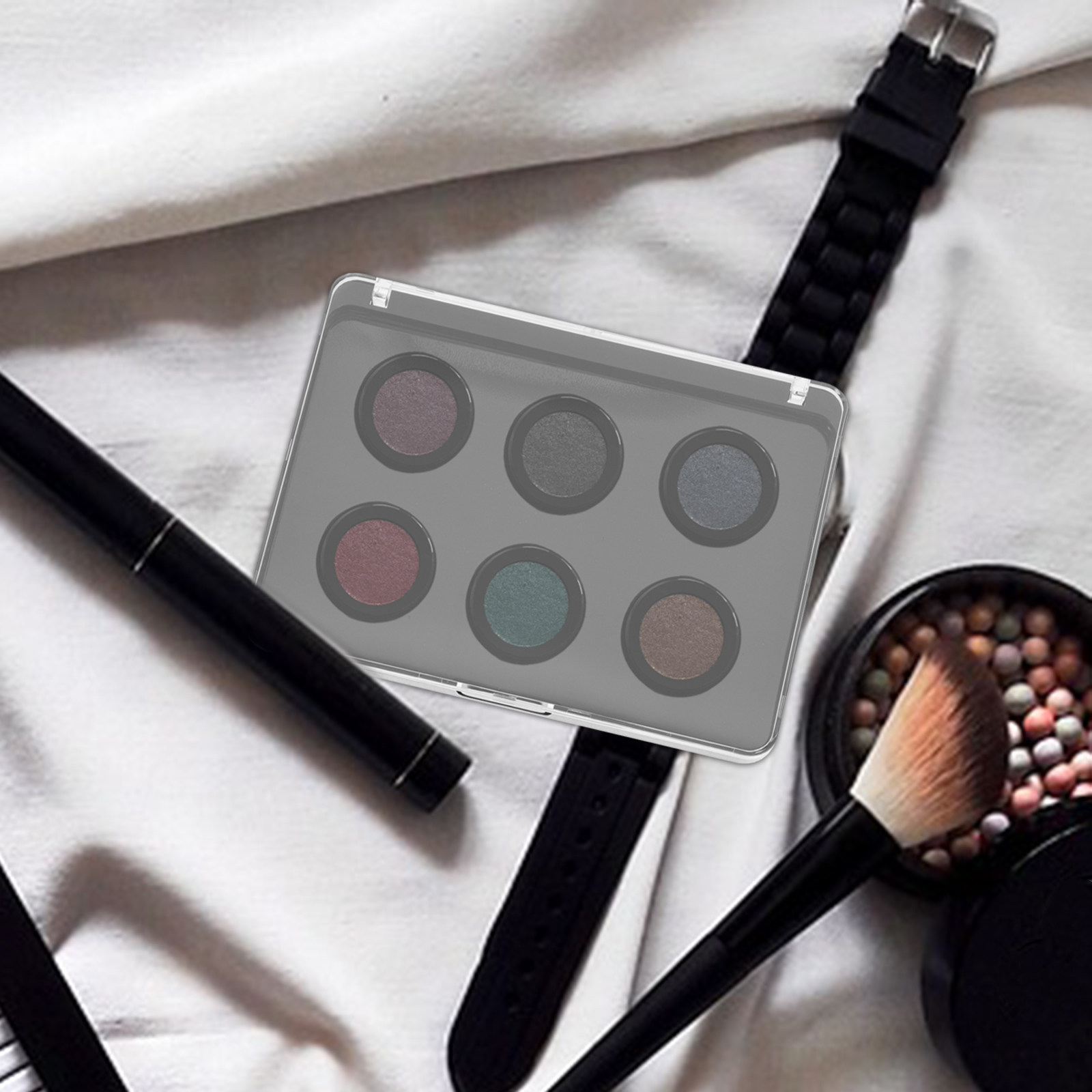 3Pcs Magnetic Empty Makeup Pal - Eyeshadow Palette avis et prix
