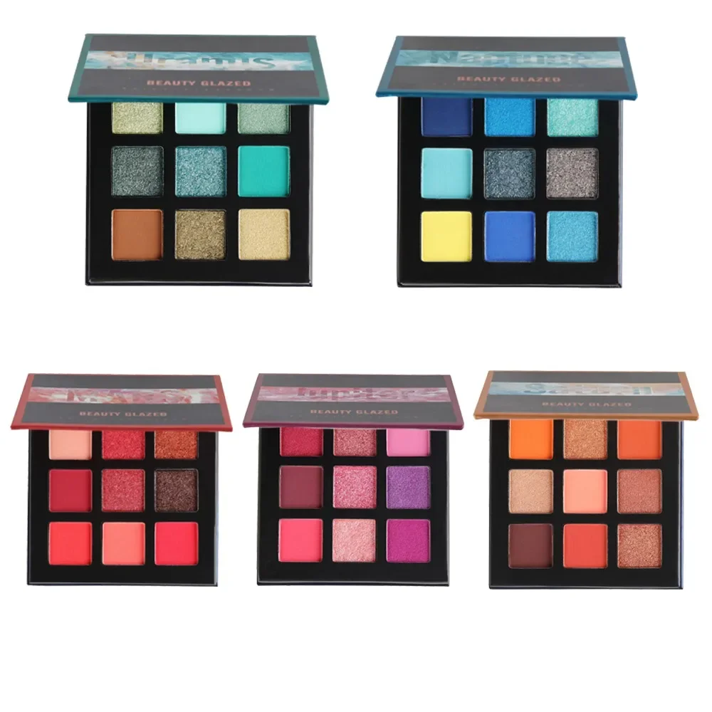 Beauty GLAZED Eyeshadow Palett - Beauty Makeup Eyeshadow Palette avis et prix