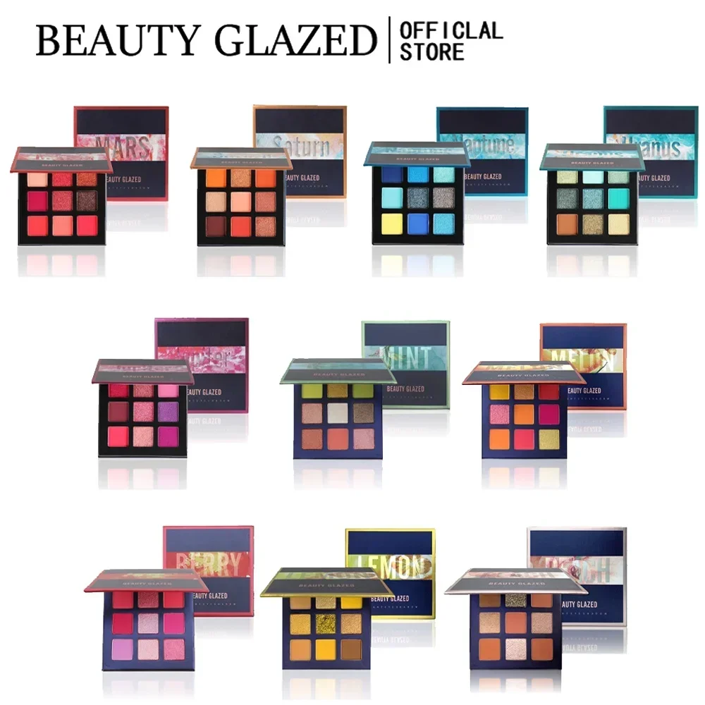 Beauty GLAZED Eyeshadow Palett - Beauty Makeup Eyeshadow Palette avis et prix