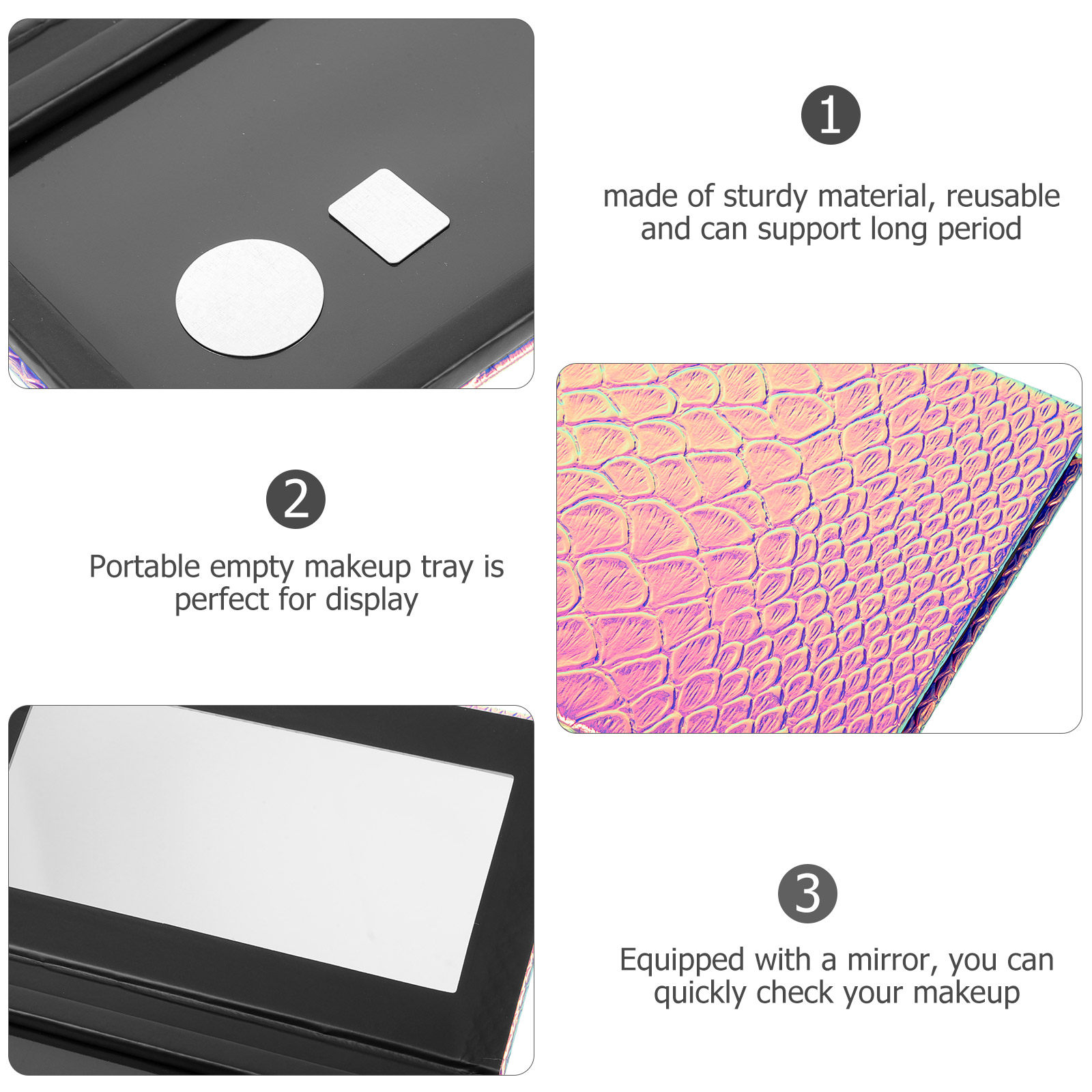 1Set Magnetic Empty Eyeshadow  - Eyeshadow Palette avis et prix