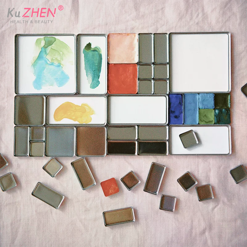 1/5/10pc Watercolor Box Packag - Eyeshadow Palette avis et prix