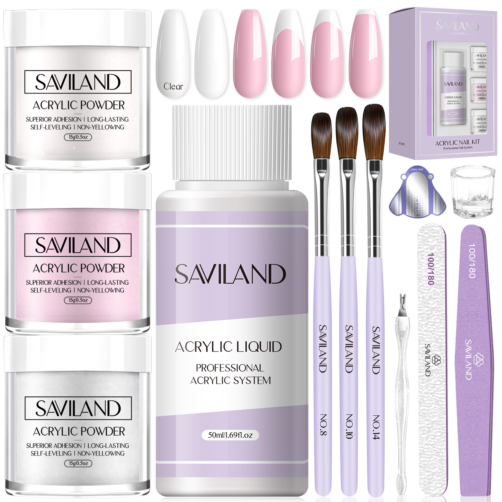 SAVILAND Essentials Acrylic Na - Blush Brush Kabuki avis et prix