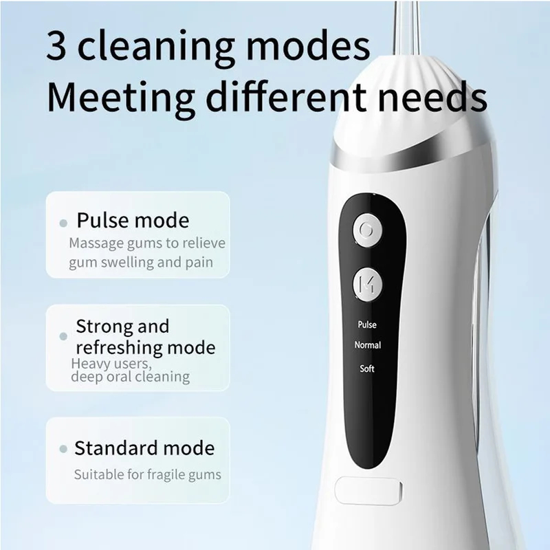 Portable Oral Irrigator with 3 - Micellar Water Cleanser avis et prix