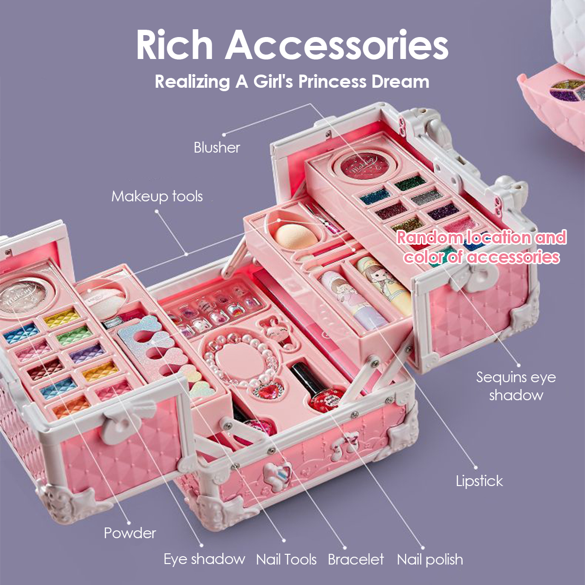Kids Makeup Kit for Girls Prin - Beauty Makeup Kit For Kids avis et prix