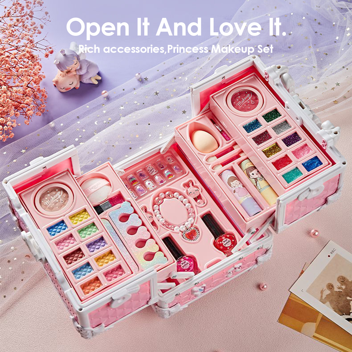 Kids Makeup Kit for Girls Prin - Beauty Makeup Kit For Kids avis et prix